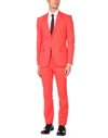 Versace Suits In Red