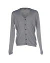 Alessandro Dell'acqua Cardigan In Light Grey