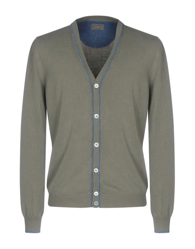 Gran Sasso Cardigans In Military Green