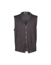 Gran Sasso Cardigans In Dark Brown