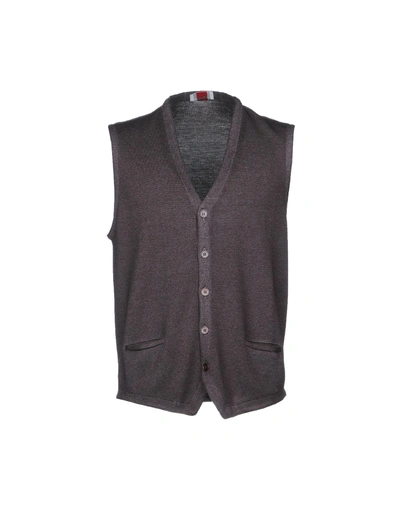 Gran Sasso Cardigans In Dark Brown