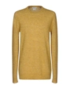 Authentic Original Vintage Style Sweater In Ocher