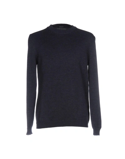 Roberto Collina Sweaters In Dark Blue