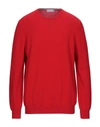 Gran Sasso Sweaters In Red