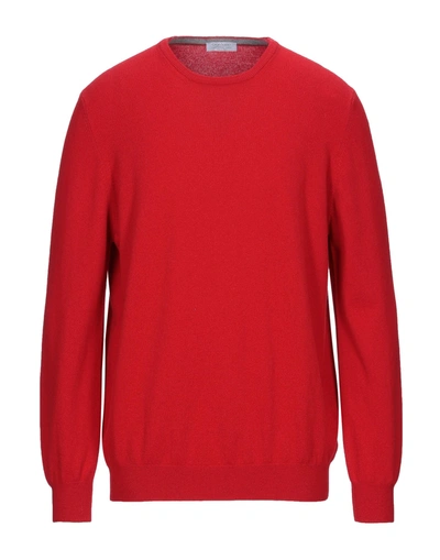Gran Sasso Sweaters In Red