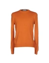 Gran Sasso Sweaters In Orange
