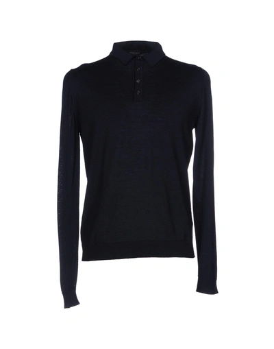Roberto Collina Sweater In Dark Blue