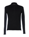 Roberto Collina Sweaters In Black