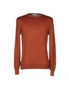 Gran Sasso Sweater In Rust