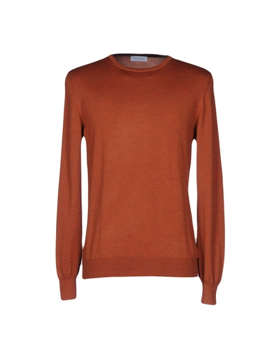 Gran Sasso Sweater In Rust