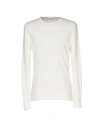 Grey Daniele Alessandrini Sweaters In White