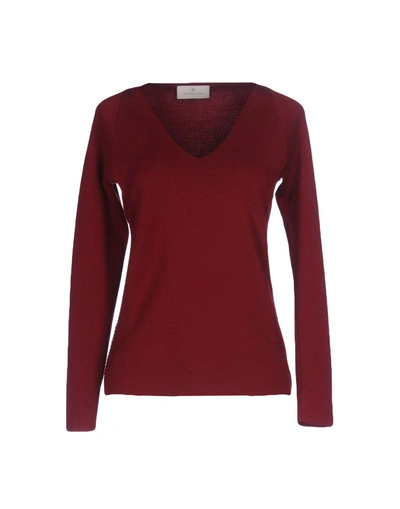 Maison Ullens Cashmere Blend In Brick Red