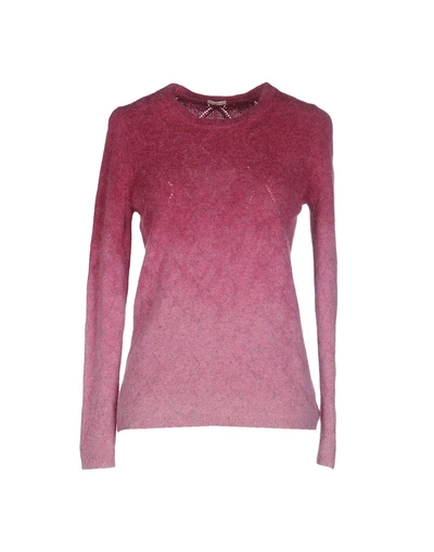 Massimo Alba Sweaters In Fuchsia