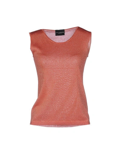 Atos Lombardini Sweater In Salmon Pink