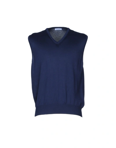 Gran Sasso Sweaters In Dark Blue