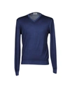 Gran Sasso Sweaters In Dark Blue