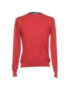 Vengera Sweater In Brick Red