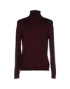 Roberto Collina Turtlenecks In Maroon