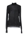 Roberto Collina Turtlenecks In Black