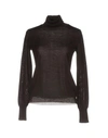 Roberto Collina Turtlenecks In Dark Brown