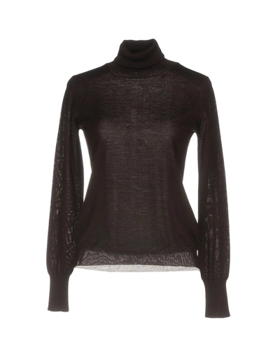Roberto Collina Turtlenecks In Dark Brown