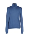 Roberto Collina Turtlenecks In Pastel Blue
