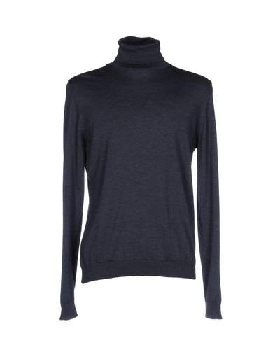 Roberto Collina Turtlenecks In Dark Blue