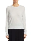 Vince Cashmere Crewneck Pullover In Ice