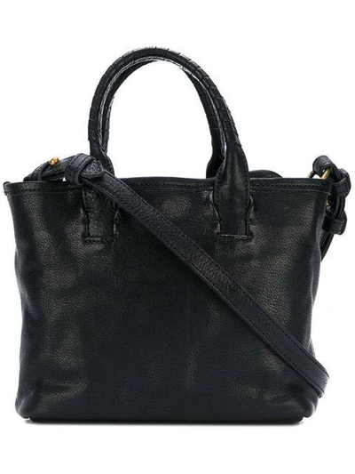 Cornelian Taurus By Daisuke Iwanaga Baby Cut Off Tote In Black