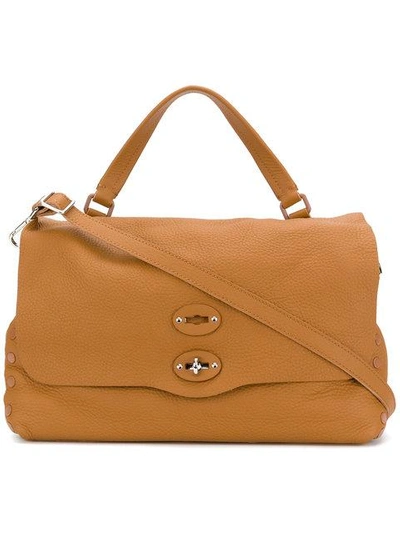 Zanellato Cuba Shoulder Bag In Brown