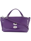 Zanellato Classic Tote In Purple