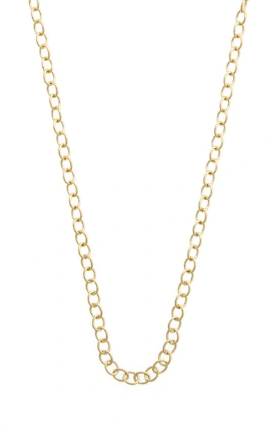 Temple St Clair 18-inch Oval Chain Necklace In Gold