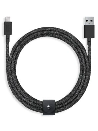 Native Union Cosmos Belt Cable, 10' In Black