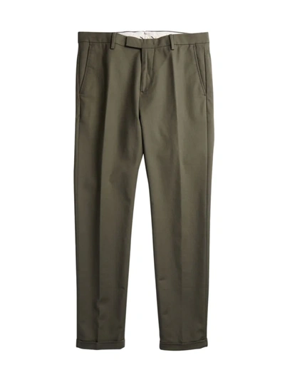 Nn07 Scott 1386 Regular Cotton Chino In Military Green