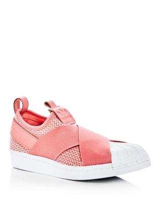 superstar slip on tactile rose