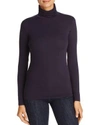 Majestic Turtleneck Top In Marine