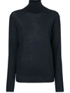 Stella Mccartney + Net Sustain Knitted Turtleneck Sweater In Black