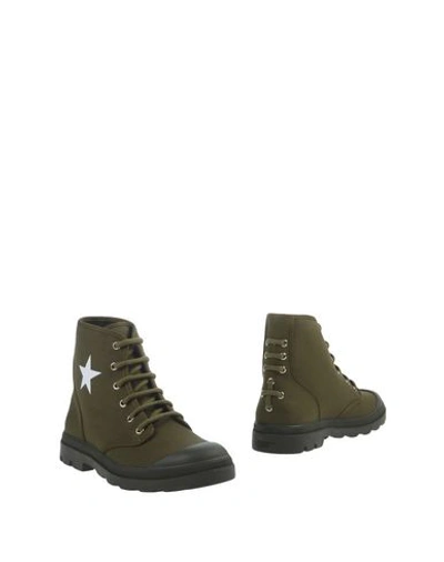 Givenchy Boots In Green