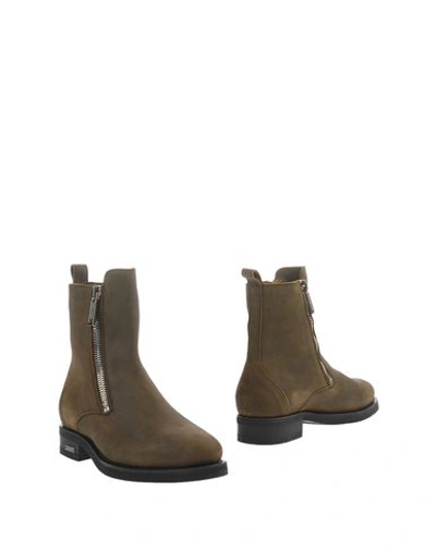 Dsquared2 Boots In Beige