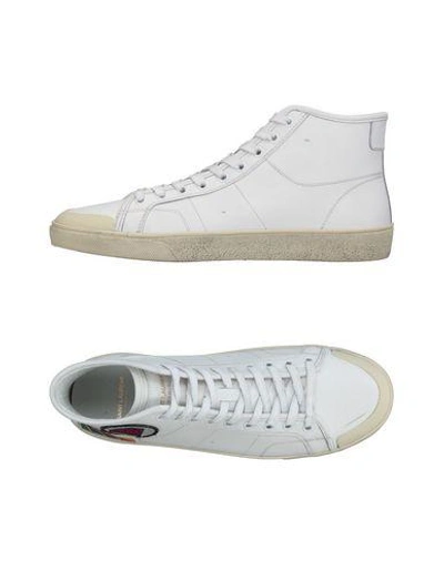 Saint Laurent Sneakers In White