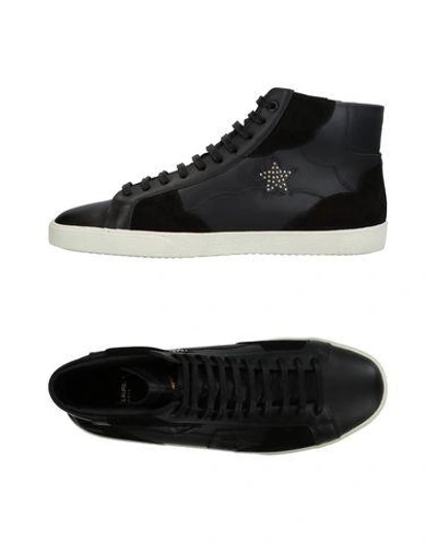 Saint Laurent Sneakers In Black