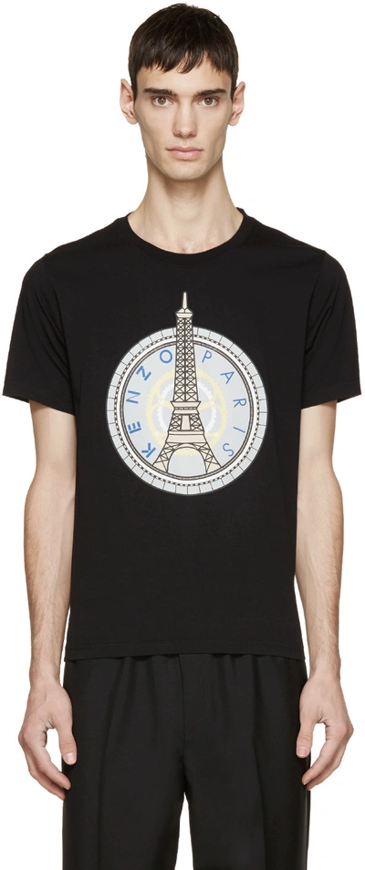 Kenzo Black T-shirt | ModeSens