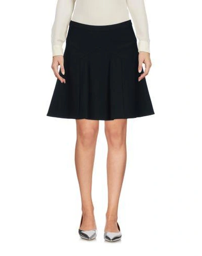 Tibi Mini Skirts In Black