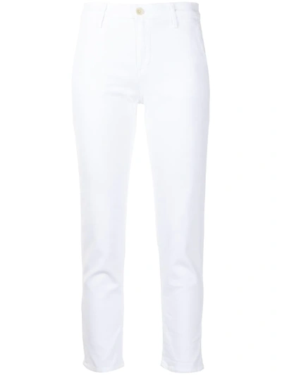 Ag Alexxis High Waist Straight Leg Jeans In 1 Year Classic White