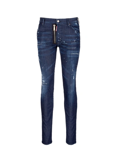 Dsquared2 'cool Guy' Exposed Zipper Distressed Jeans | ModeSens