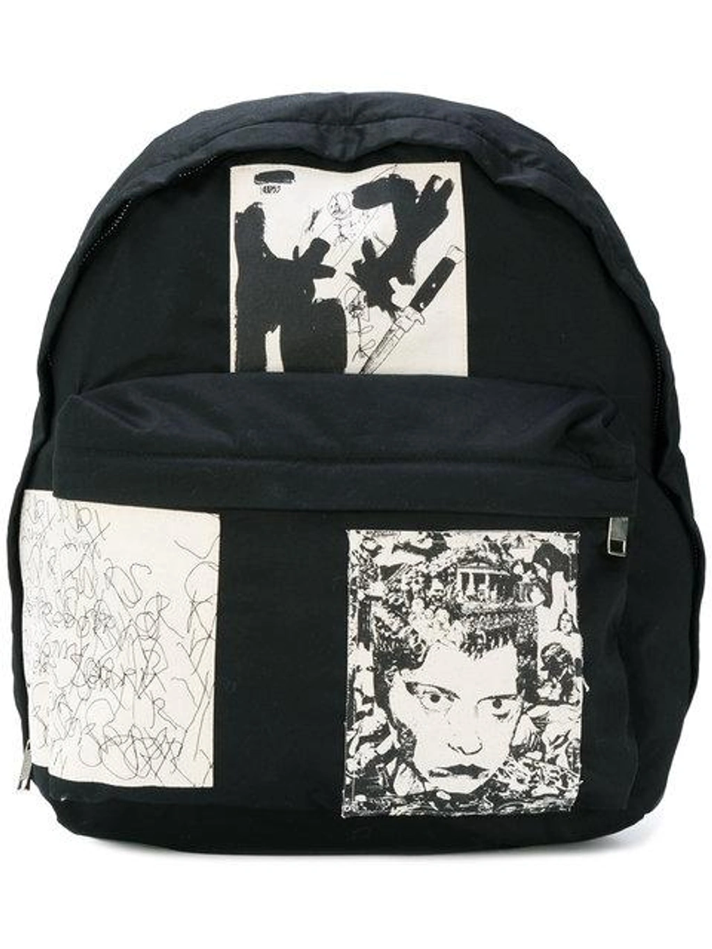 Enfants riches deprimes 迷彩柄リュック・バックパック Enfants Riches Deprimes Black Patchwork Backpack | ModeSens