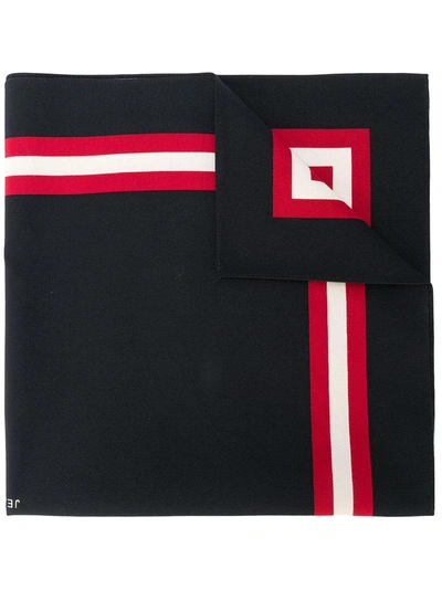 Fear Of God Logo Print Bandana In Black