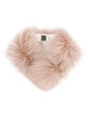 Mr & Mrs Italy Attachable Fur Trim - Pink