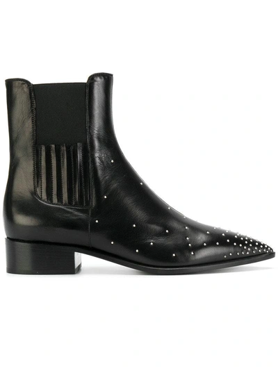 David Beauciel Studded Toe Chelsea Boots