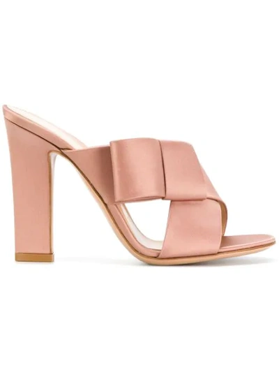 Gianvito Rossi Obi Sandals In Neutrals